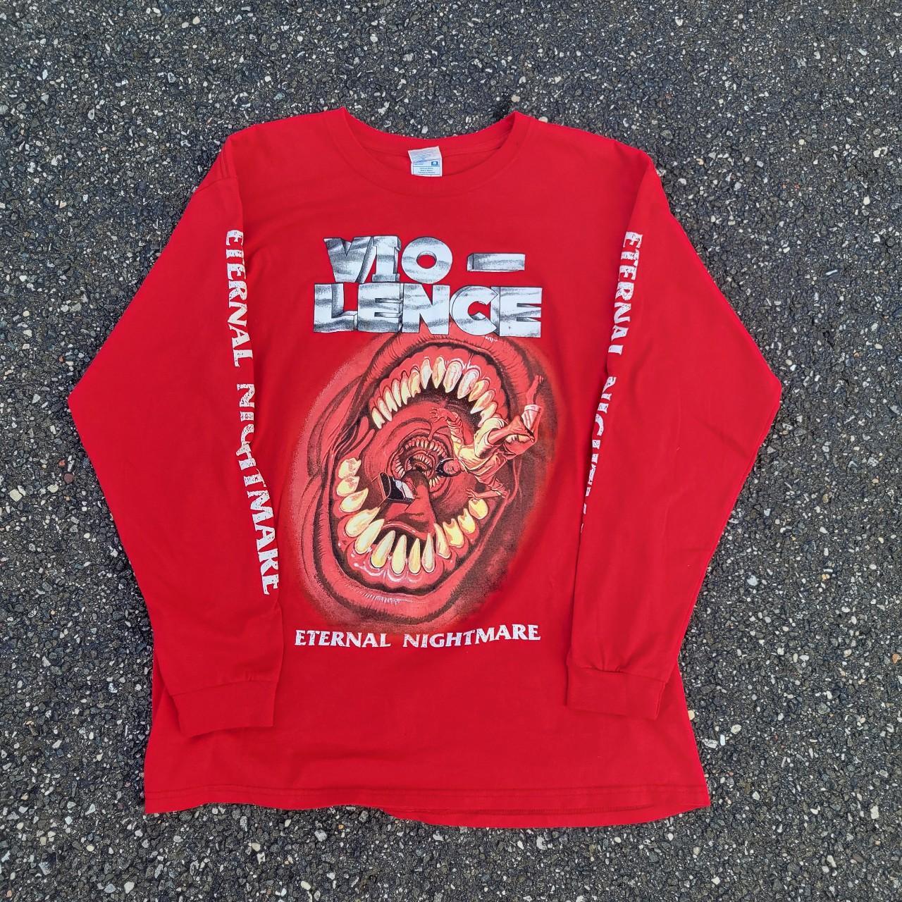 Vintage Vio-Lence Thrash metal longsleeve, size...