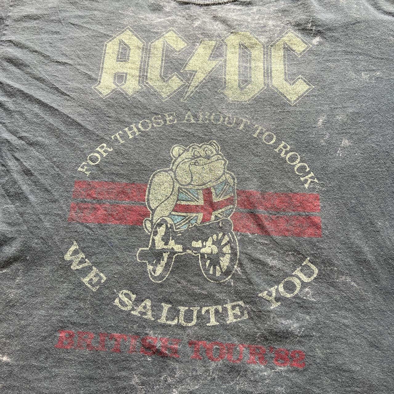 Large AC/DC graphic T-shirt - Depop
