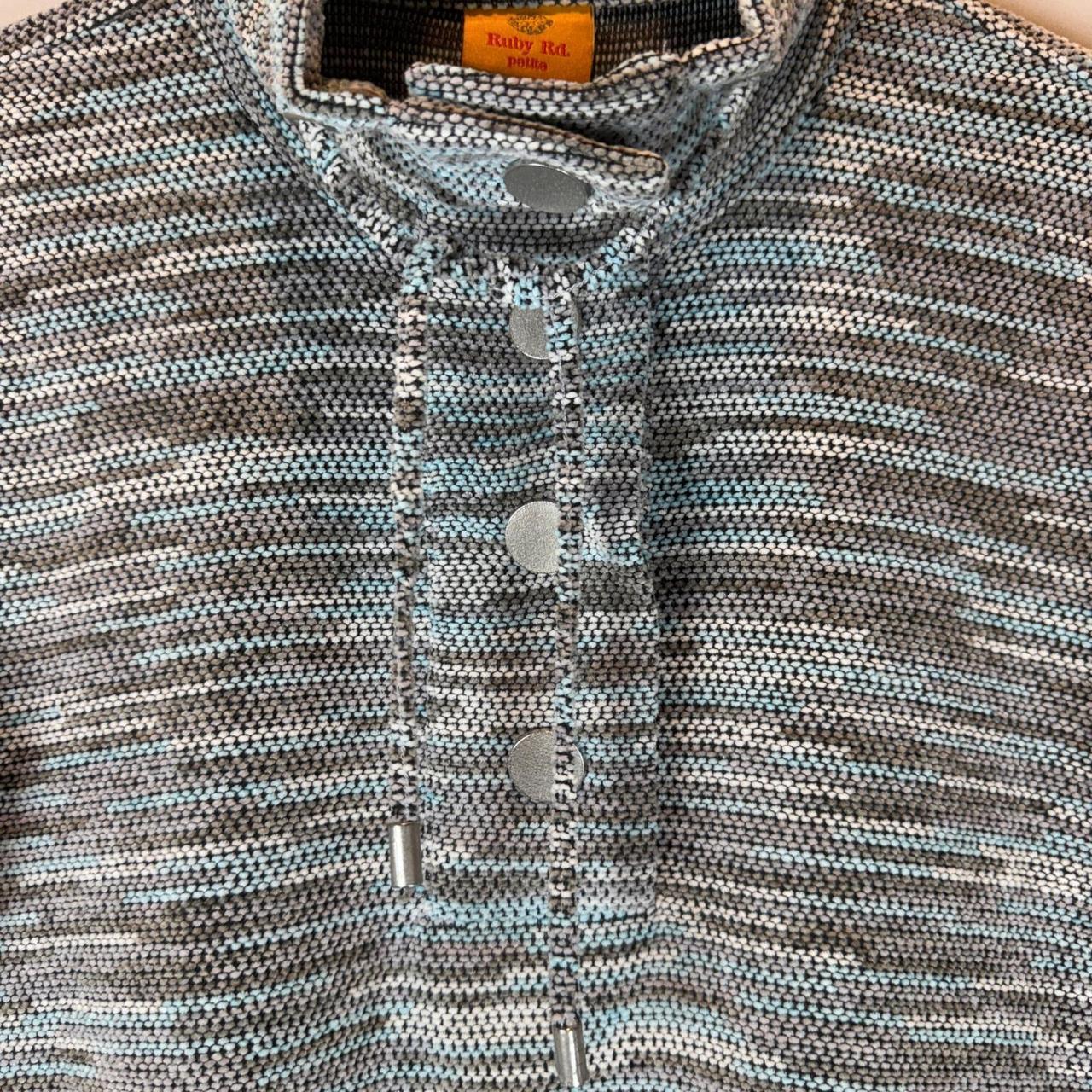 Ruby Rd. Women's Top - Blue/Brown - M – Ruby Rd P… - image 3