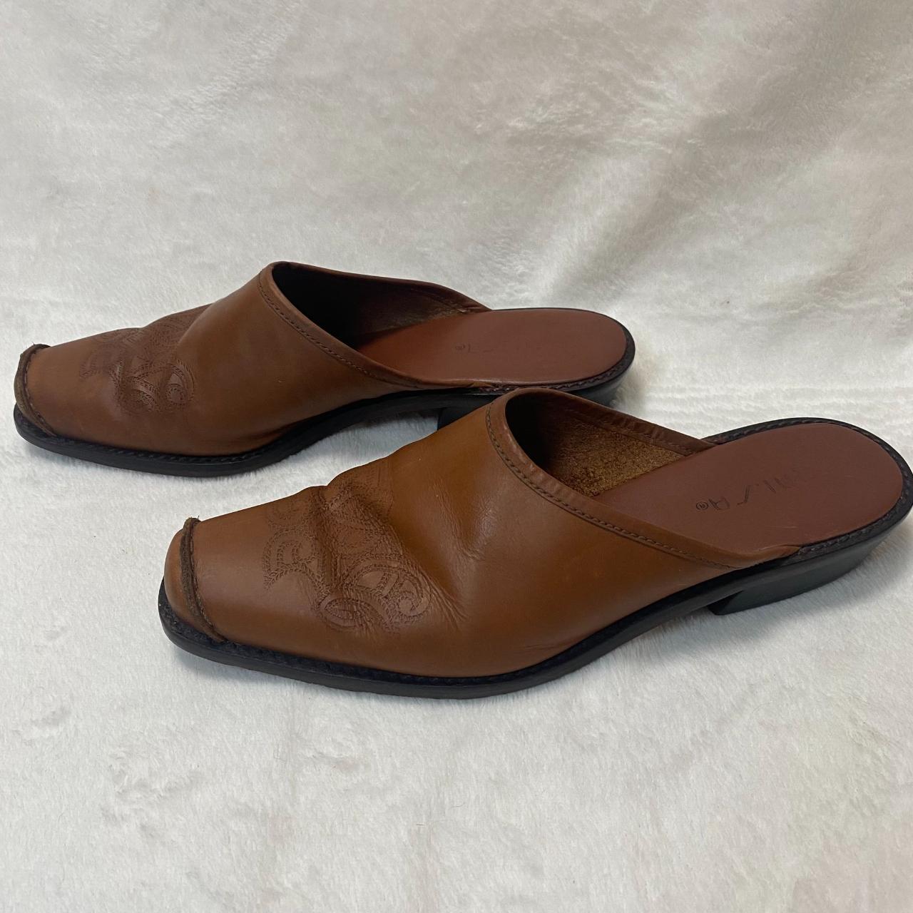 Sandals Mules Unisa Unisa CAMBY Mules Bruin/brown Zalando