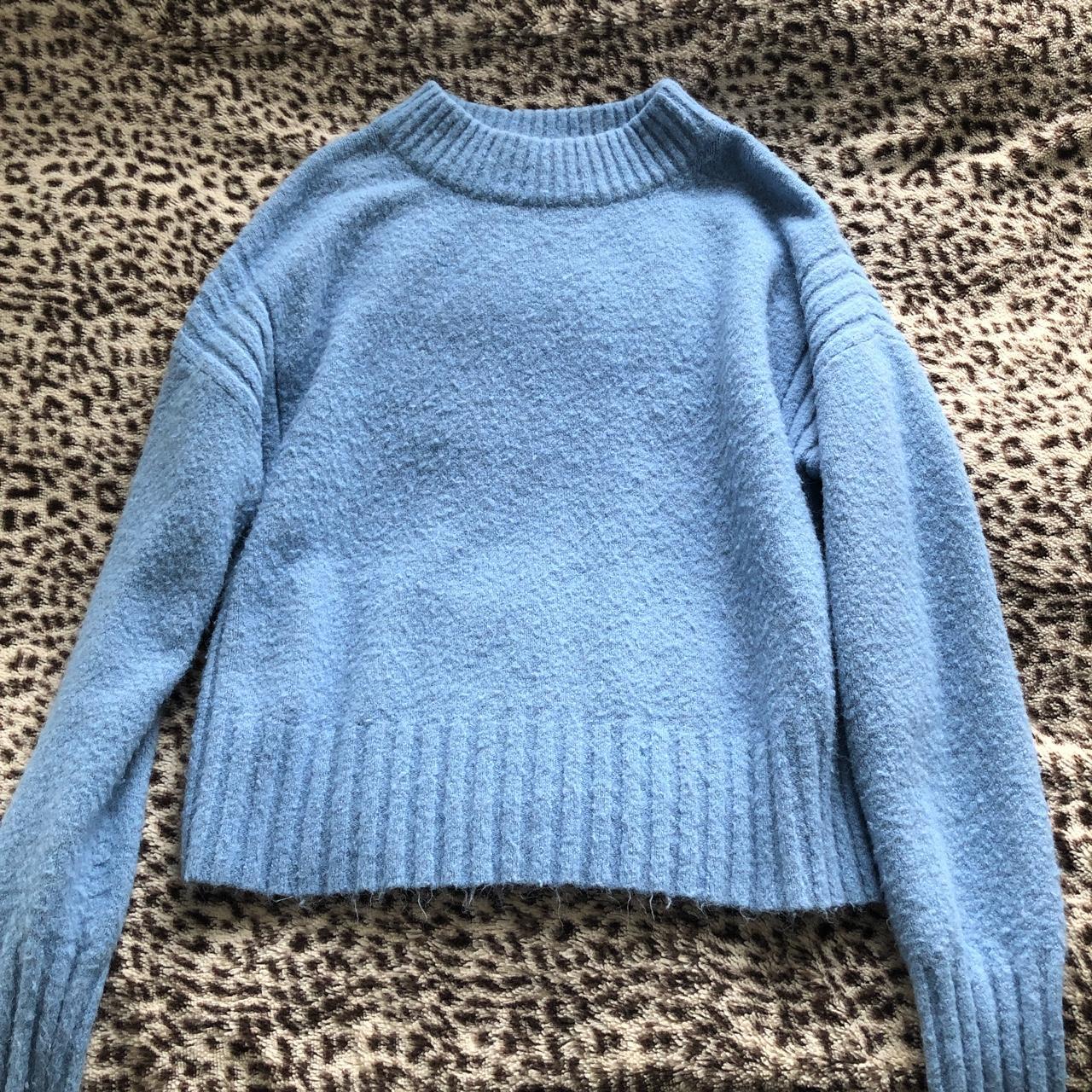 Baby blue jumper from urban outfitters in a size... Depop