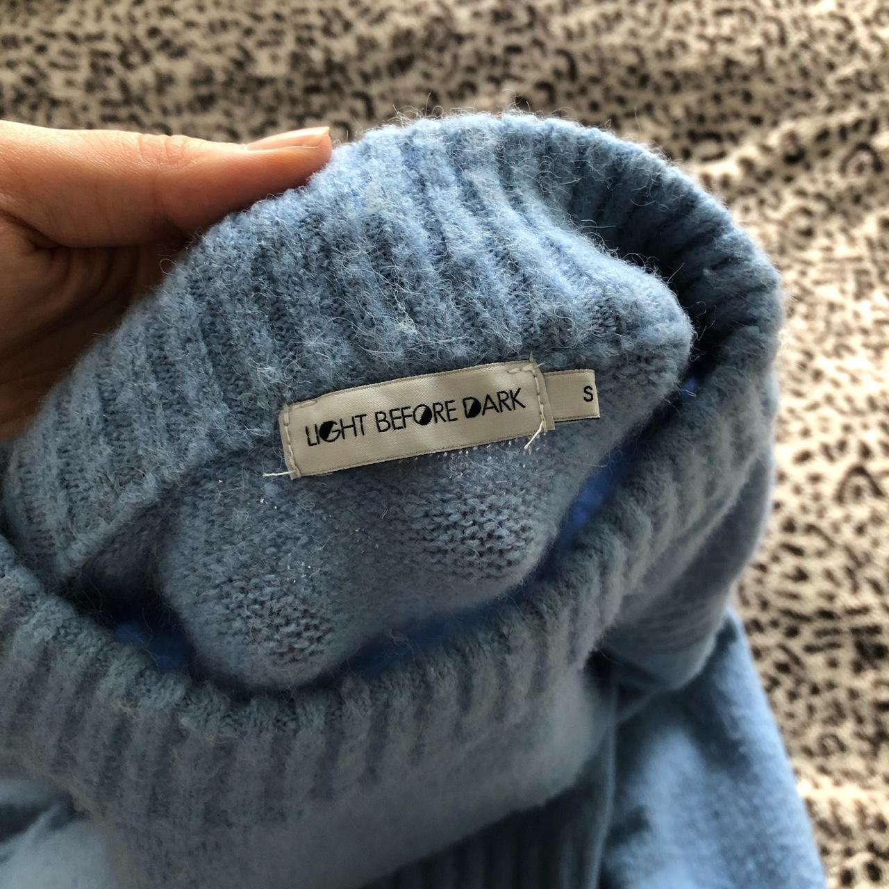 Baby blue jumper from urban outfitters in a size... Depop