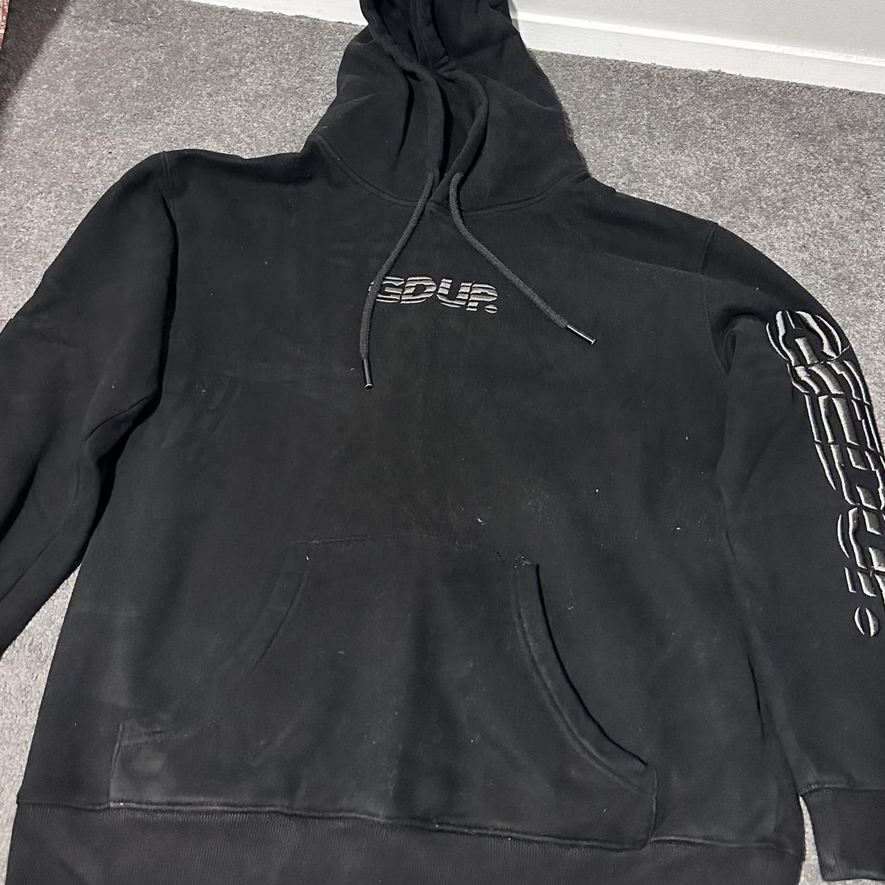 men’s geedup hoodie has a small tear on the pocket.... - Depop