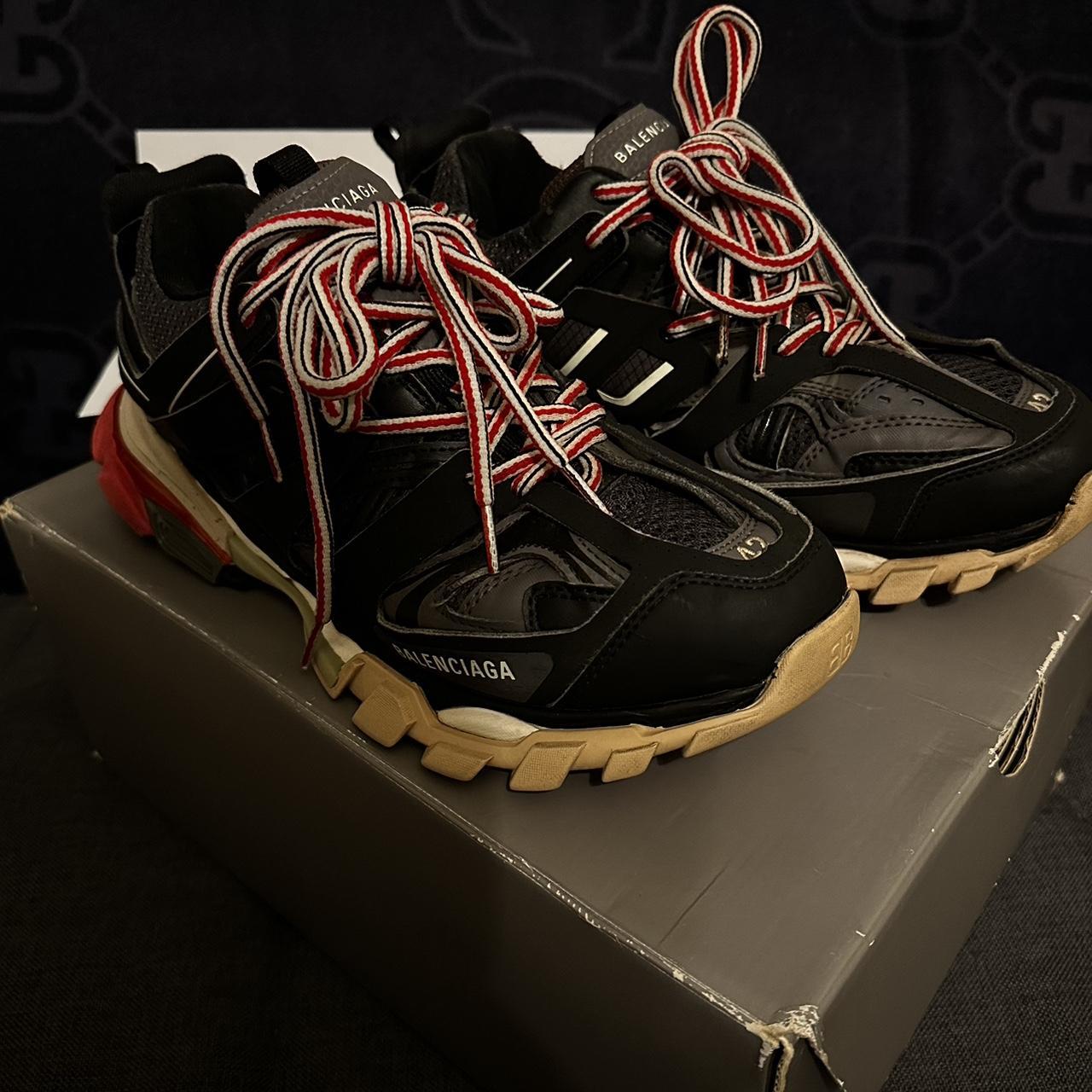 Balenciaga Track Runner Bred Colourway Comes With Depop 7048