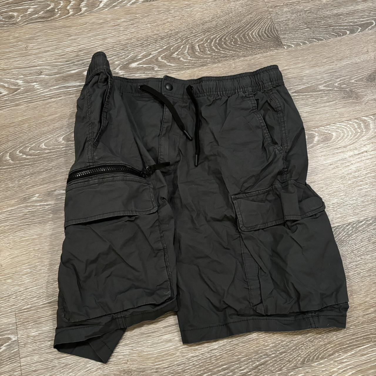 Cargo shorts Size:medium Grey (“28-34”) | Depop
