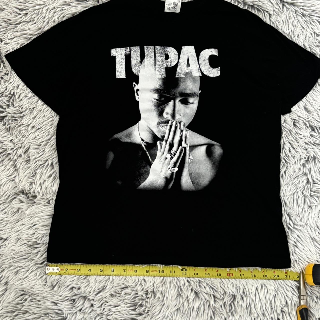 Vintage top Tupac Shakur Face Shirt Size 5X