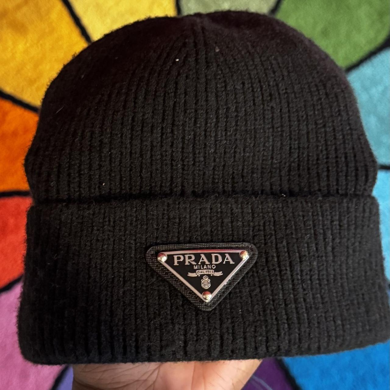 Prada beanie-hat - Depop