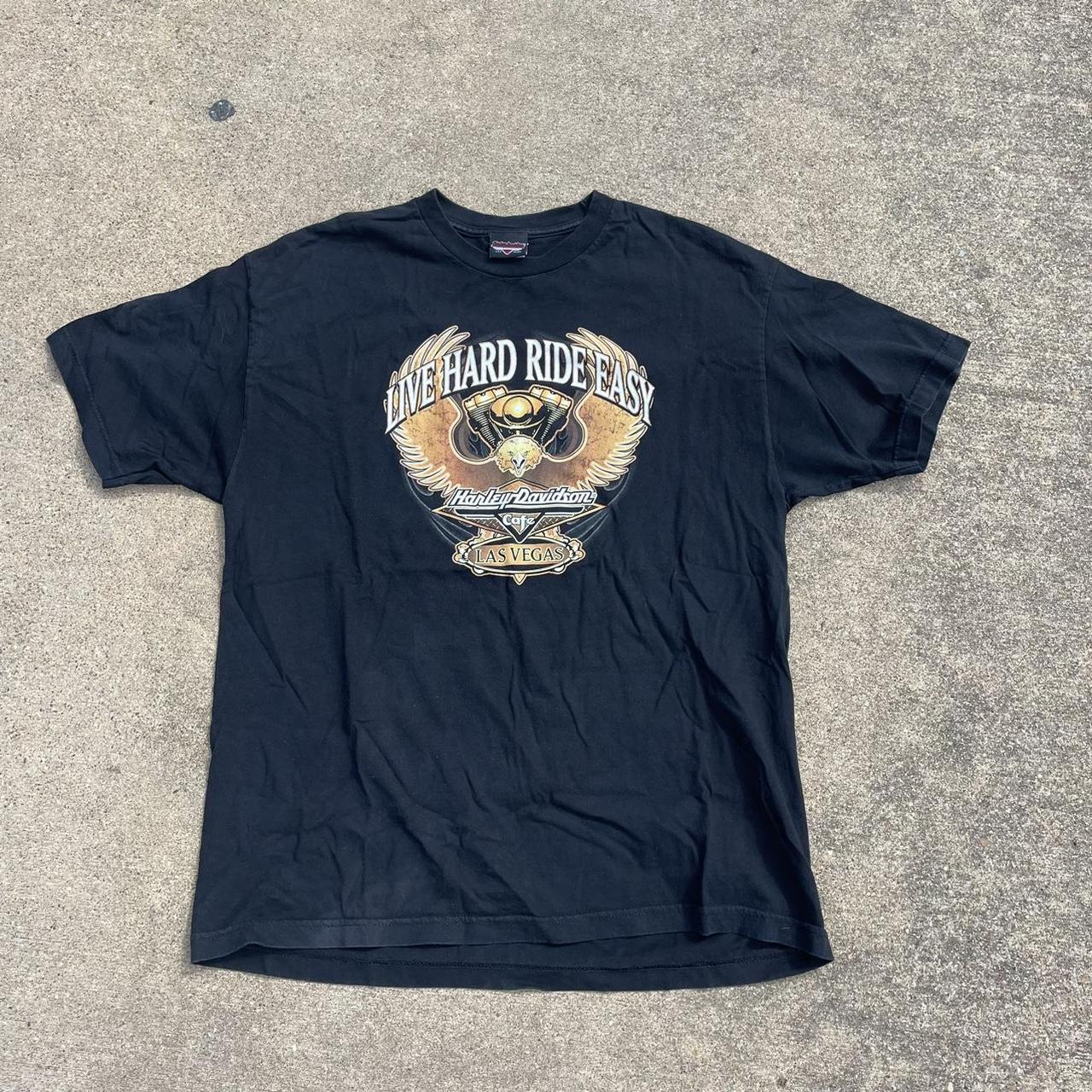 Harley Davidson Las Vegas tee Flawless - Depop