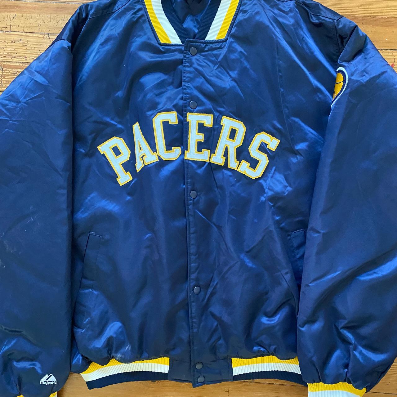 Majestic nba jacket Pacers on sale