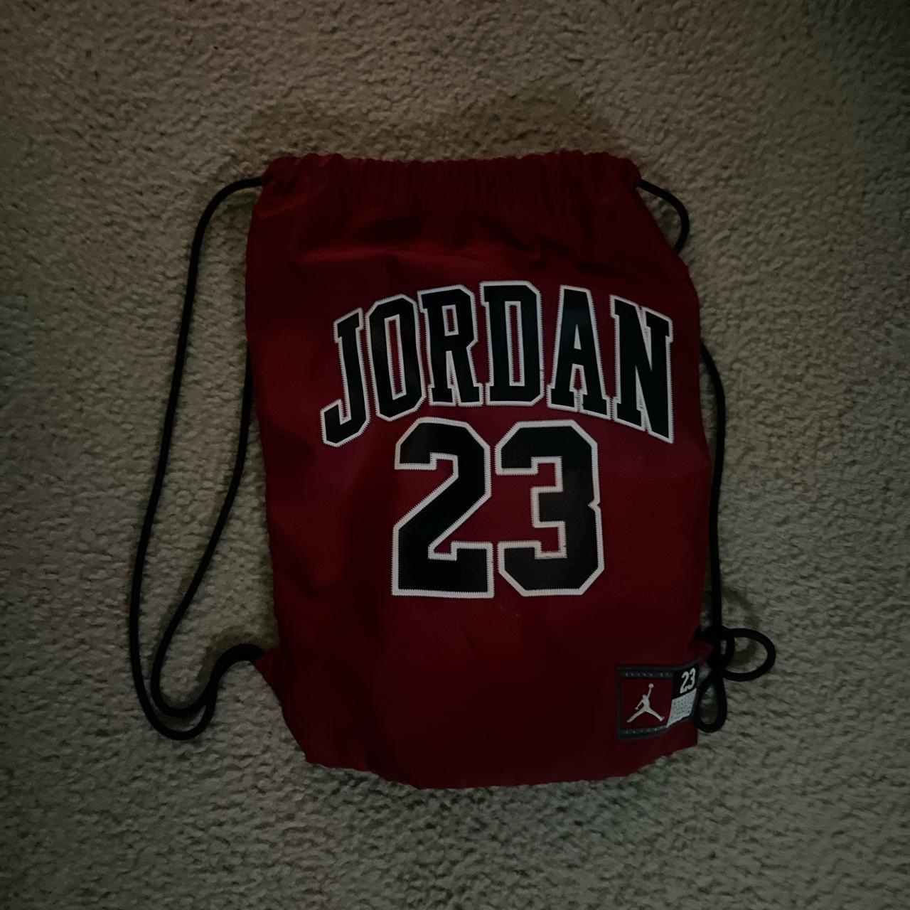 Michael jordan drawstring bag best sale