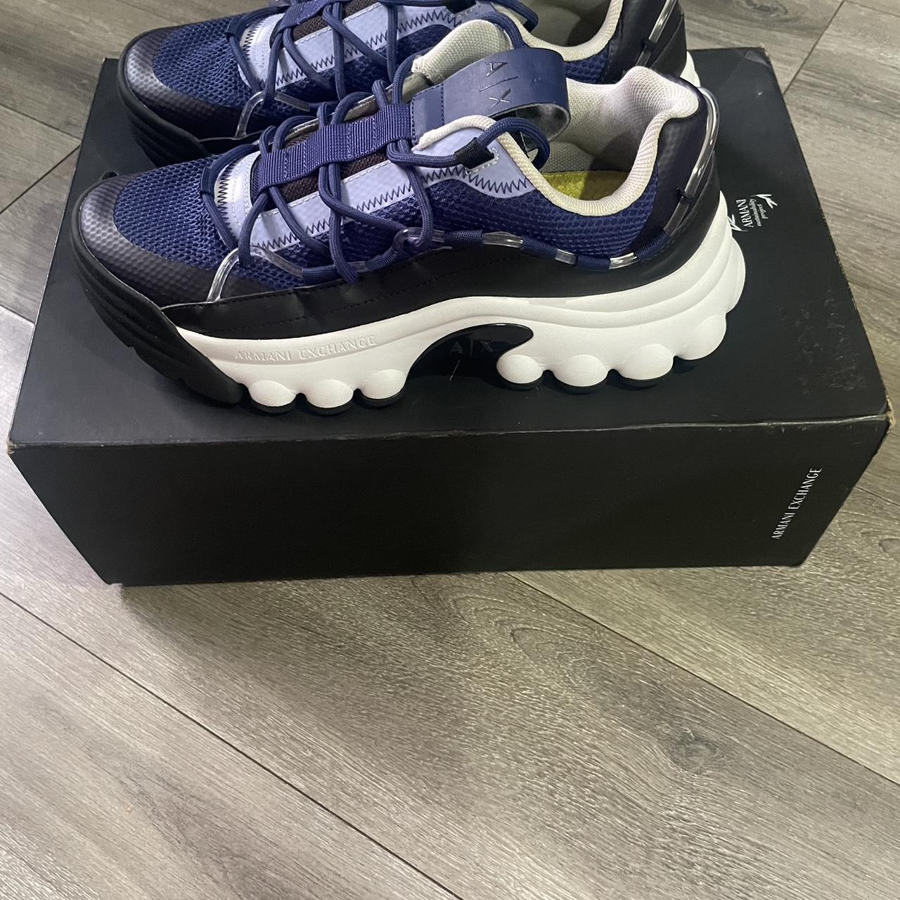 Armani exchange sneakers good clean condition Comes... - Depop