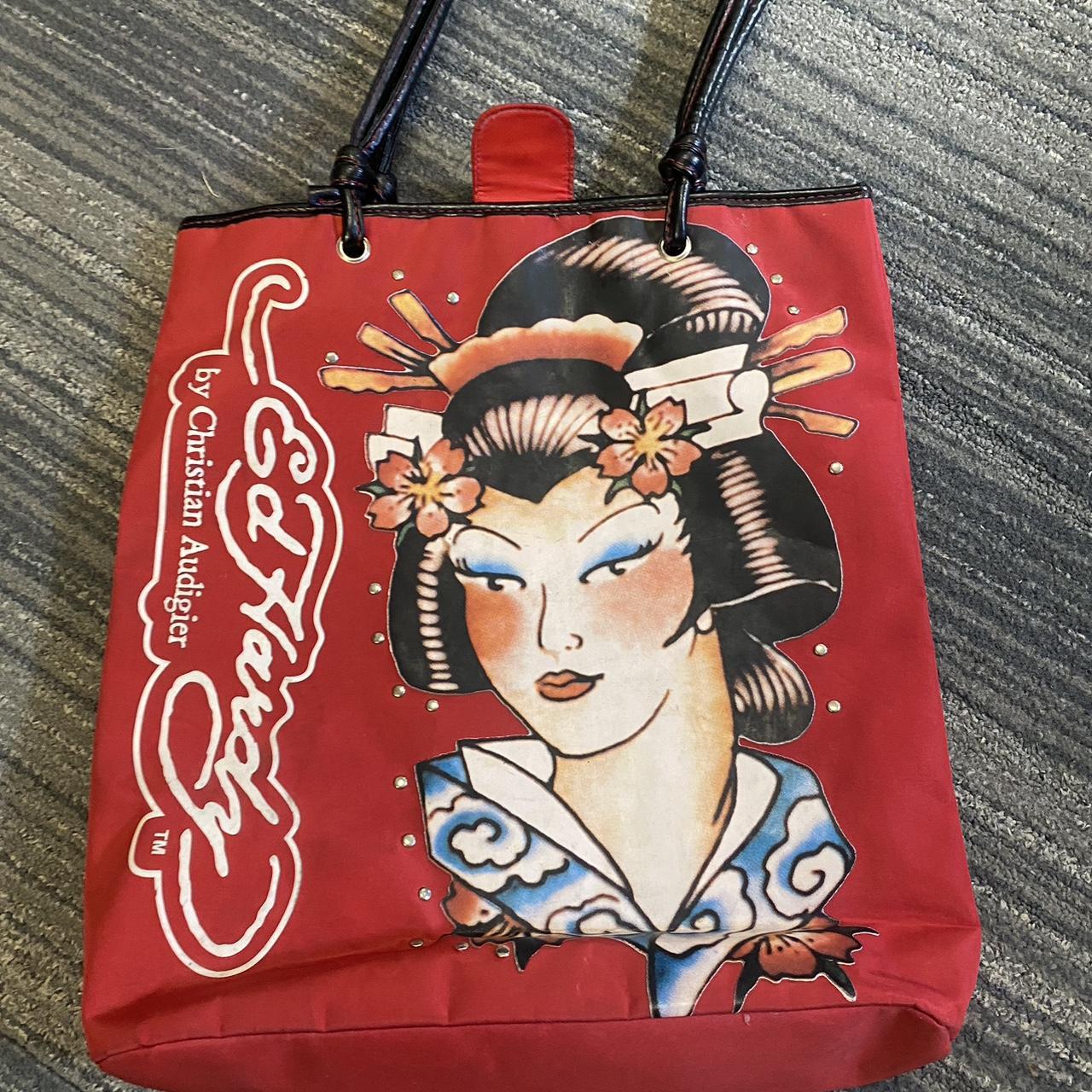 Ed hardy tote bag best sale