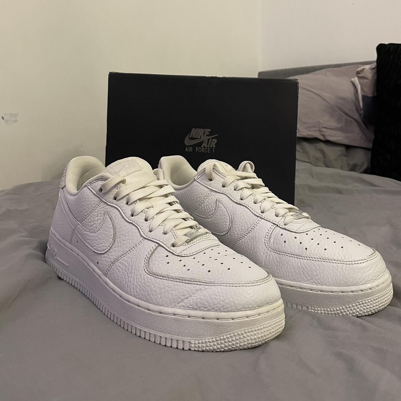 Nike Air Force 1 Craft UK10 White. They’re true to... - Depop