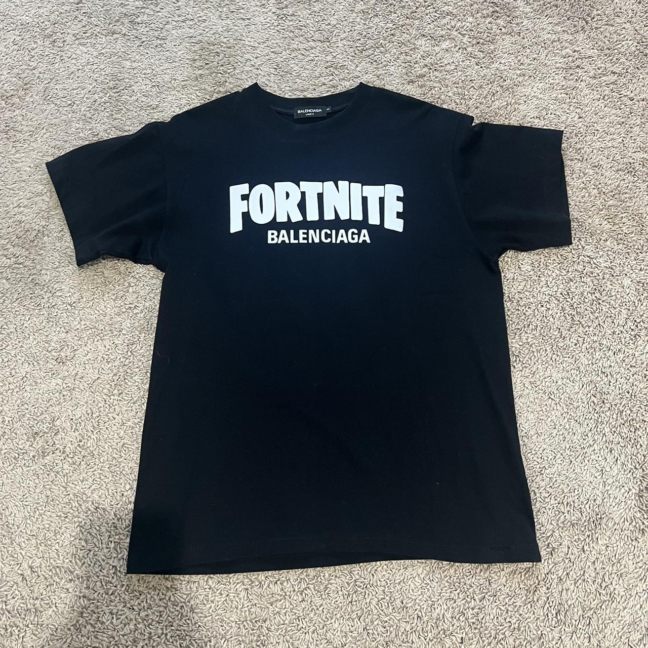 Balenciaga fortnite unfit size small shirt. (Dm... - Depop