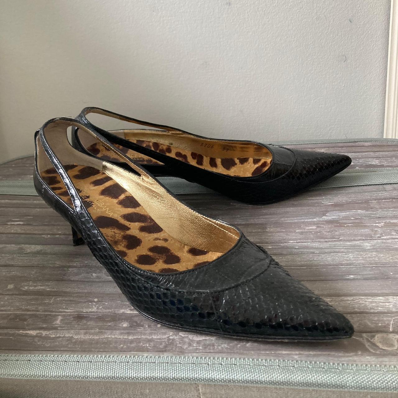 dolce gabbana kitten heels