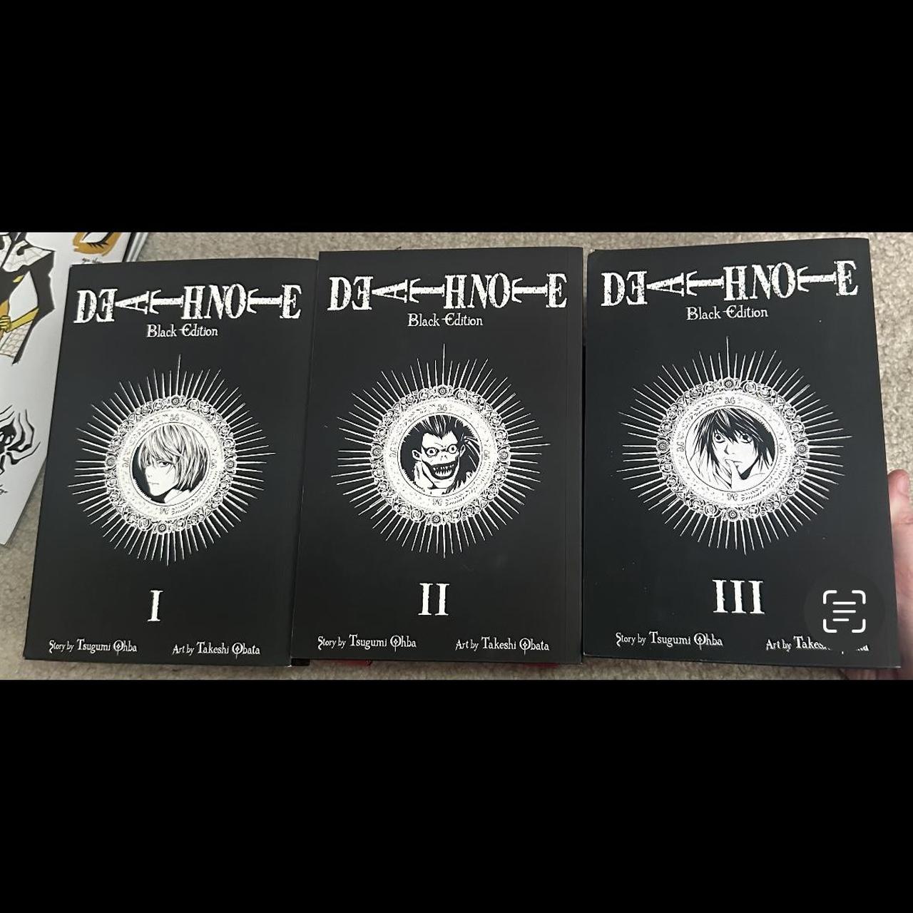 Death Note Black Edition Manga Set Bundle (1-3,... - Depop