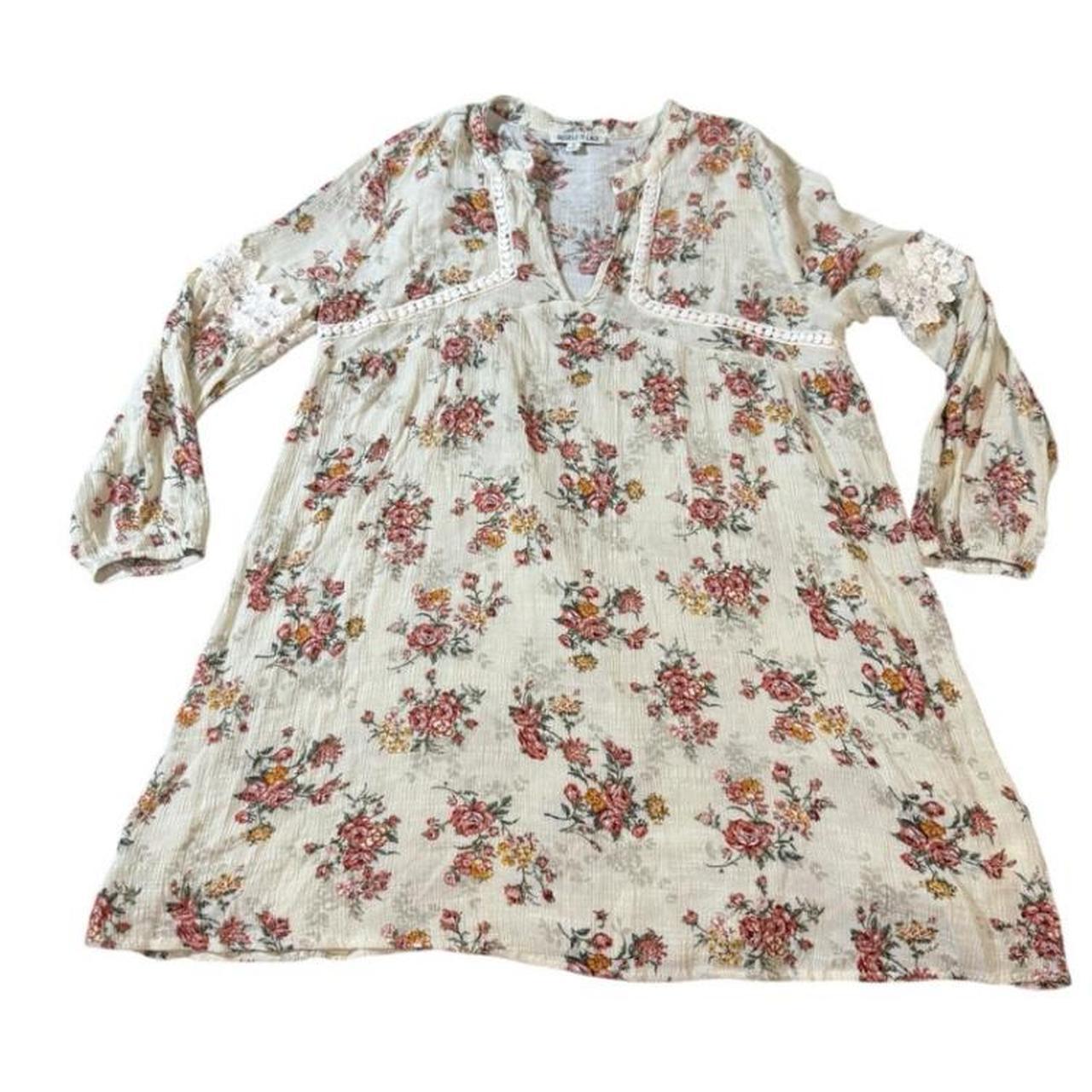 Source Unknown Women's Blouse - White/Multi - S –… - image 1