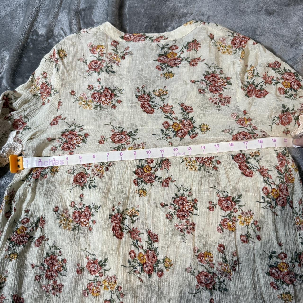 Source Unknown Women's Blouse - White/Multi - S –… - image 7