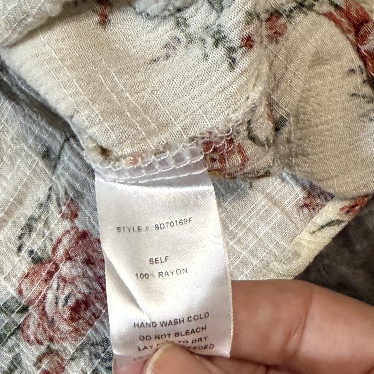 Source Unknown Women's Blouse - White/Multi - S –… - image 6