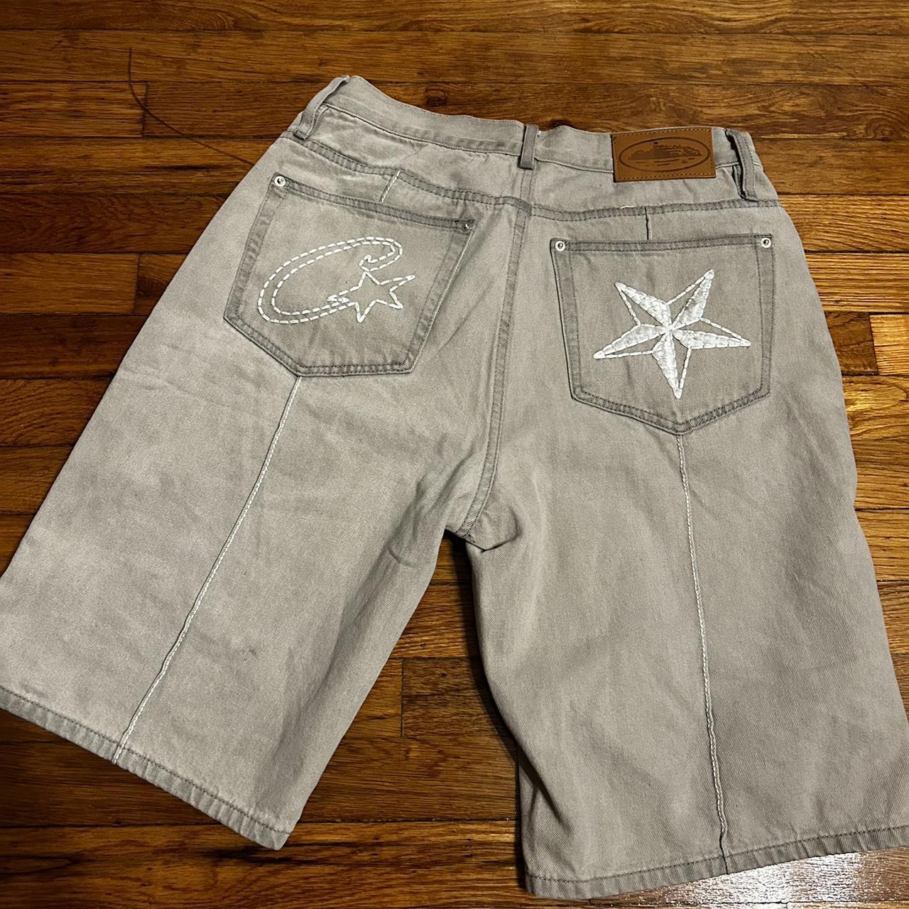 Corteiz Shorts - Grey 購入 Corteiz HMP Raw Hem Shorts Condition