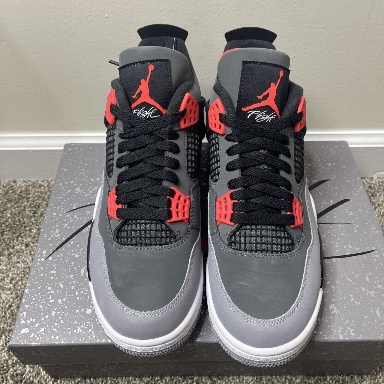 Jordan 4 Retro Infrared - Depop