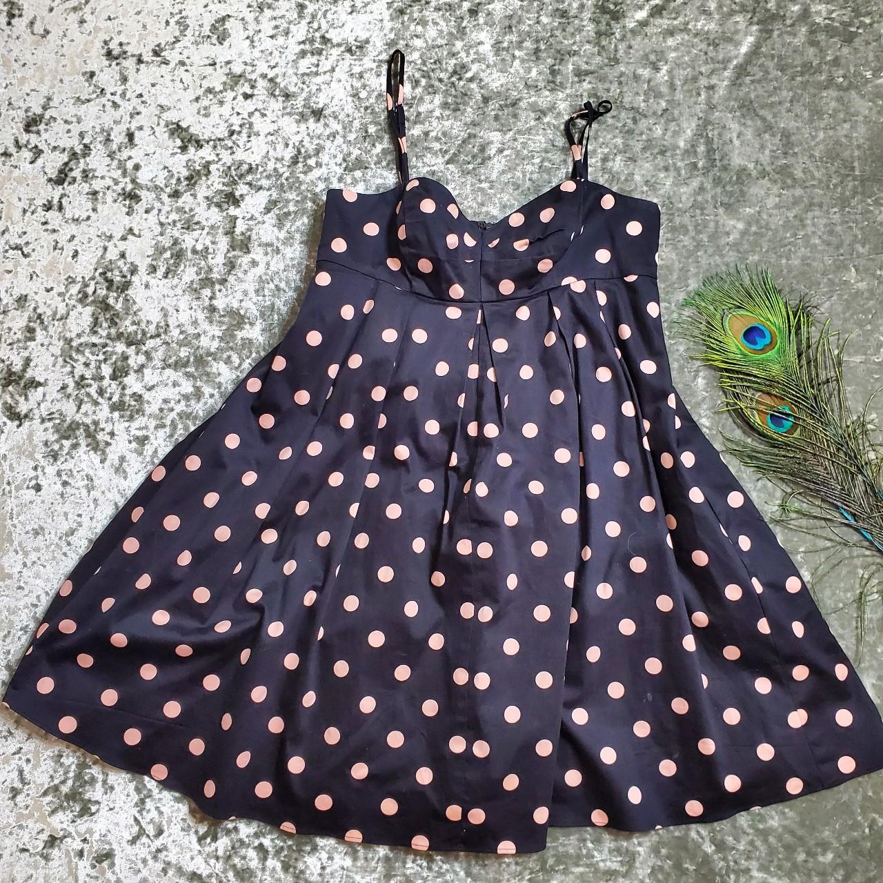 Betsey johnson polka hot sale dot dress