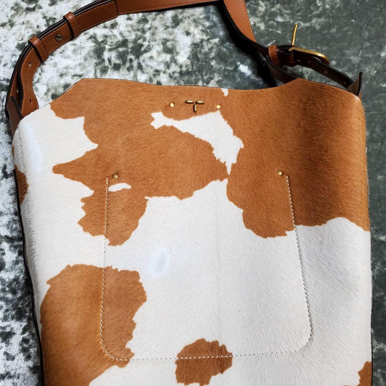 Tory burch cowhide discount purse