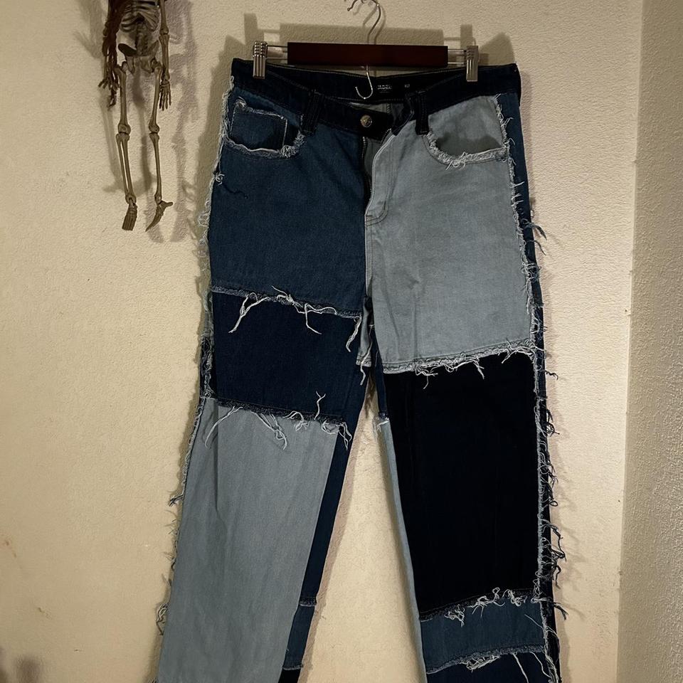 【30％OFF】 Jaded Depop - london-patchwork-jeans ジャケット・アウター