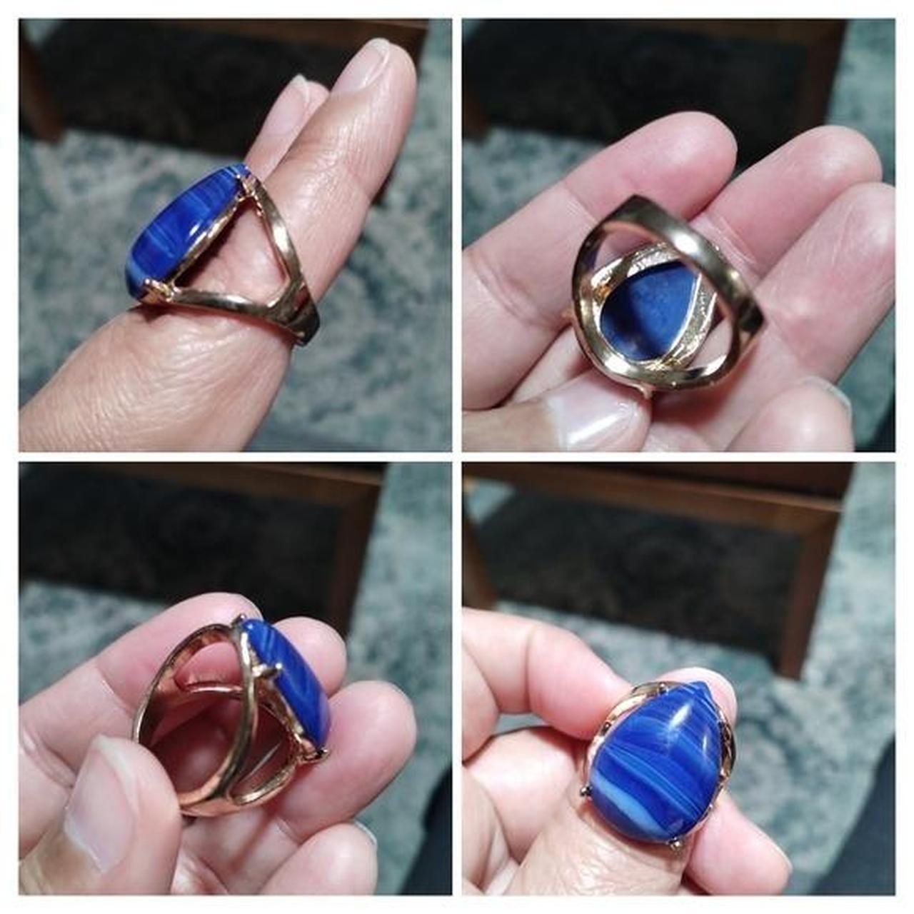 Women's Ring - Gold/Multi – Statement Rings Color… - image 7