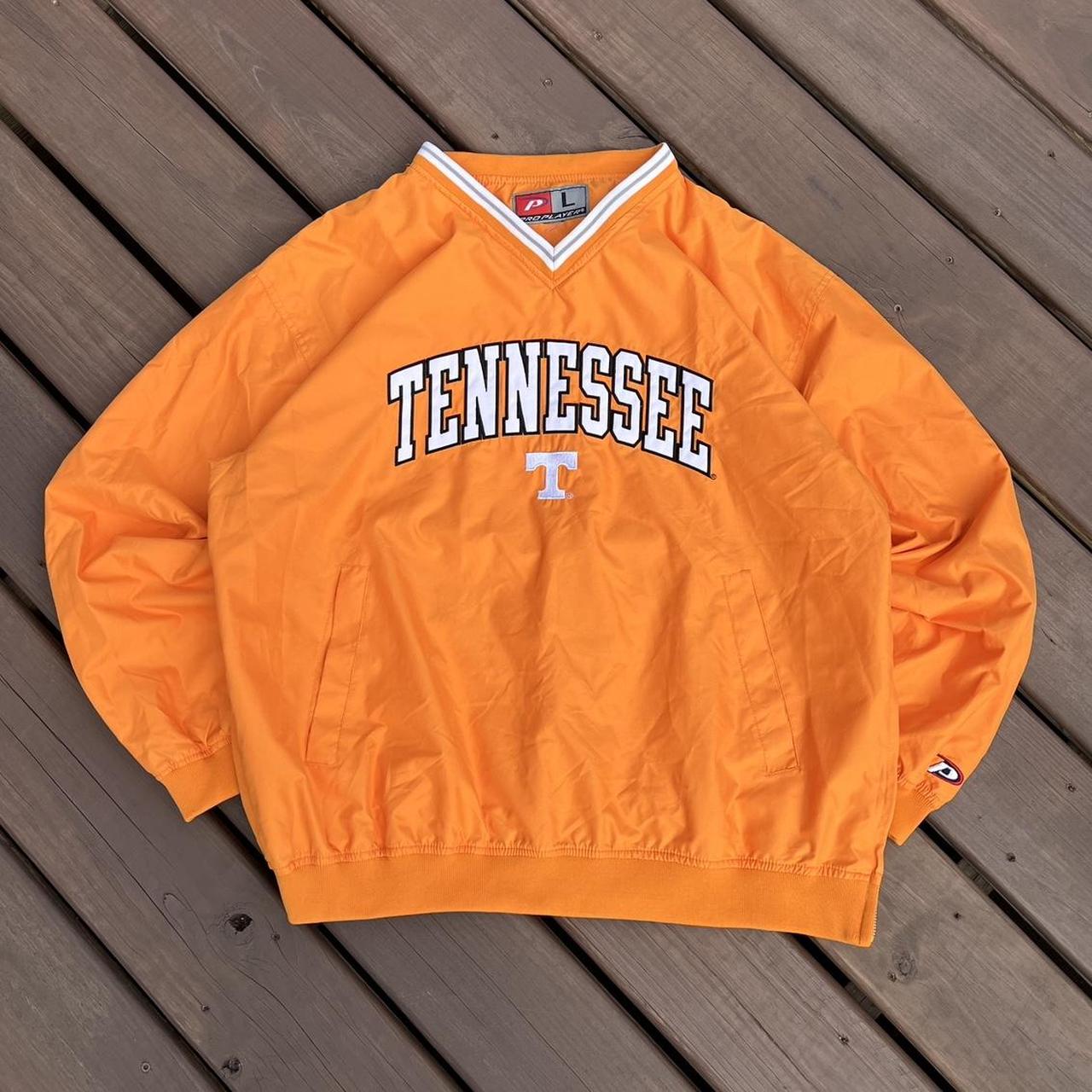 Vintage Pro Player Tennessee outlet Orange Windbreaker Jacker Size Large