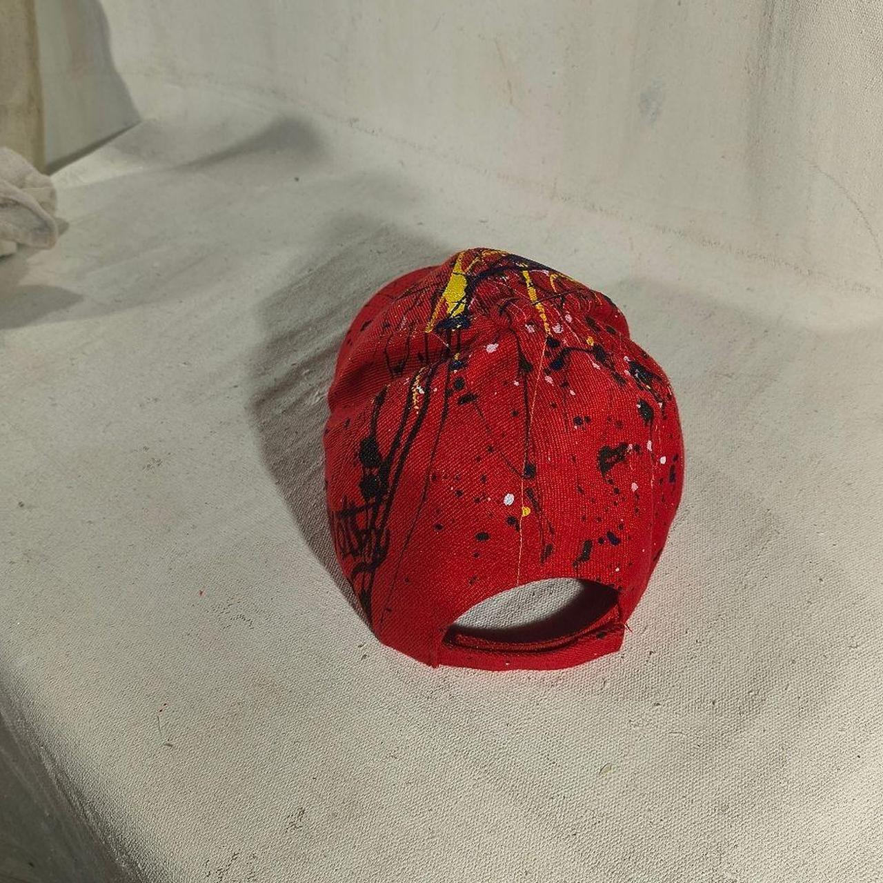 Source Unknown Men's Caps - Red/Yellow – Bold red… - image 3