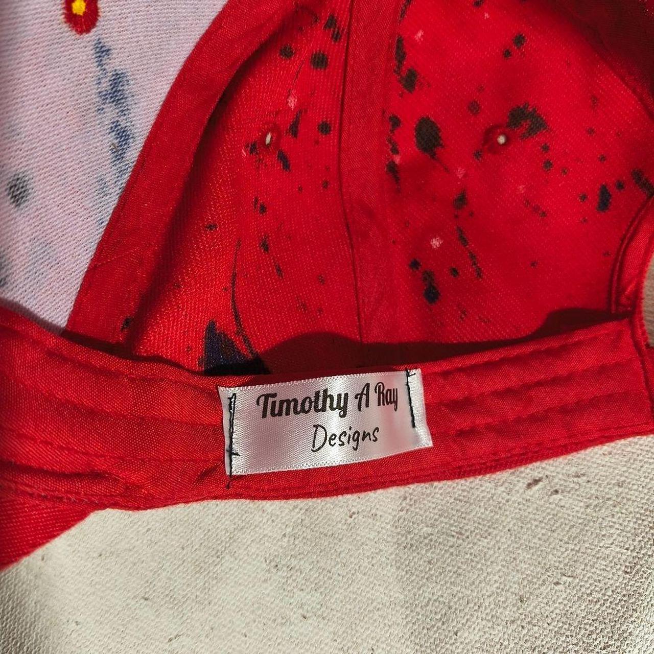 Source Unknown Men's Caps - Red/Yellow – Bold red… - image 4