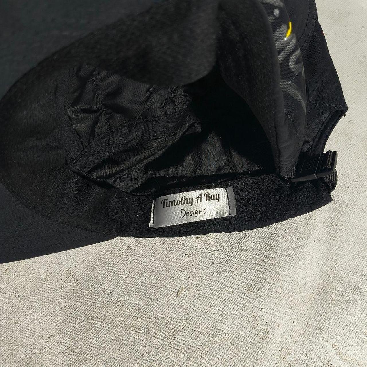 Source Unknown Men's Caps - Black/Red – Sleek bla… - image 5