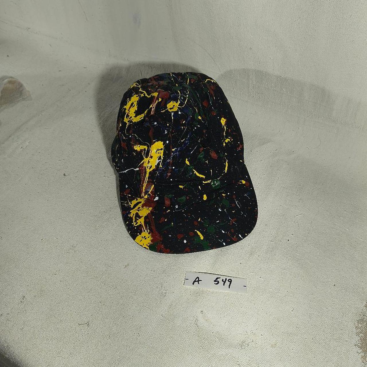 Source Unknown Men's Caps - Black/Red – Sleek bla… - image 1