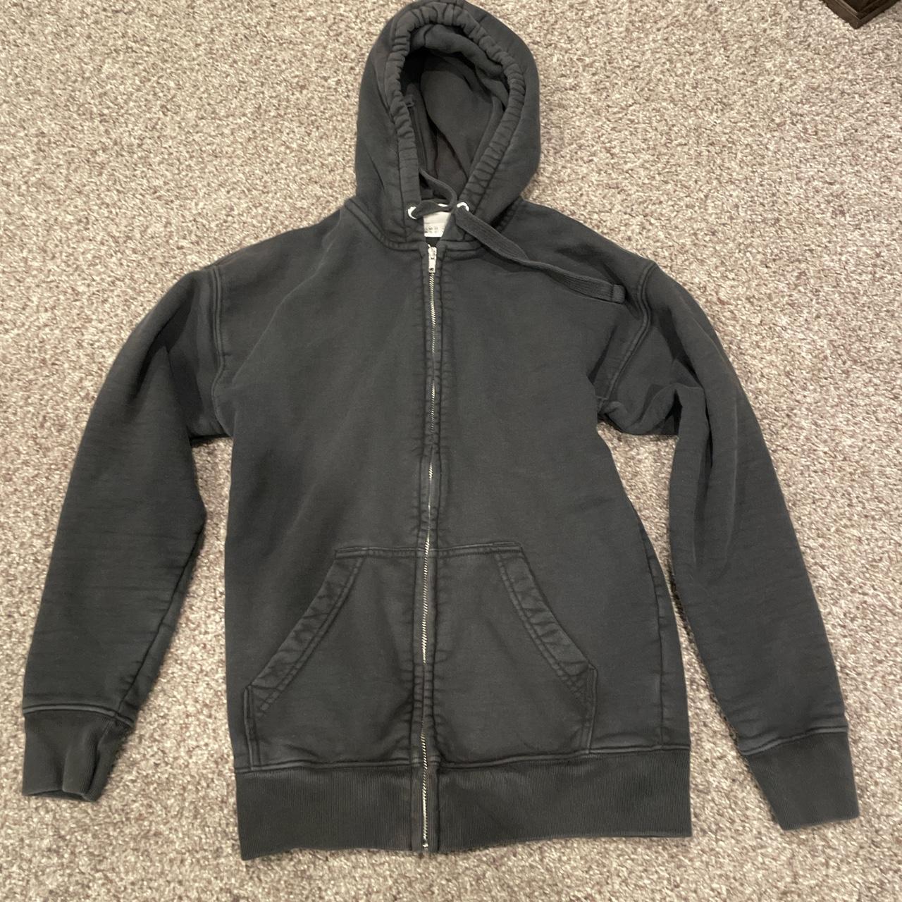 Size xs H&M black zip up, fits like a small Good... Depop