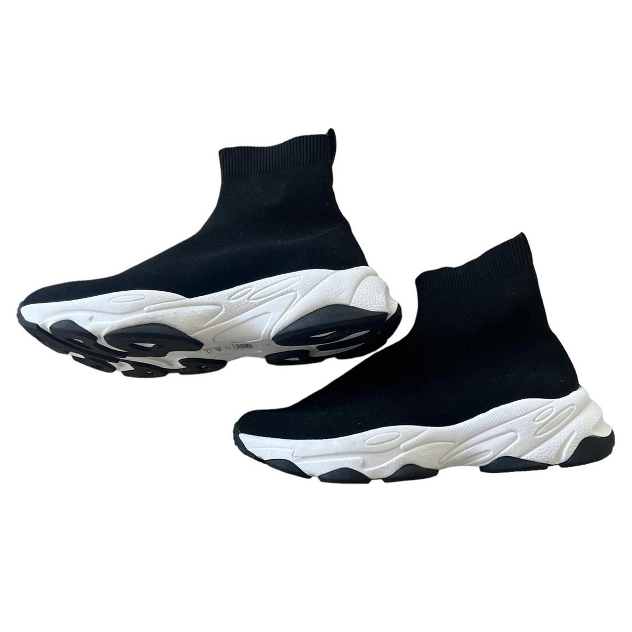 asos mens black trainers