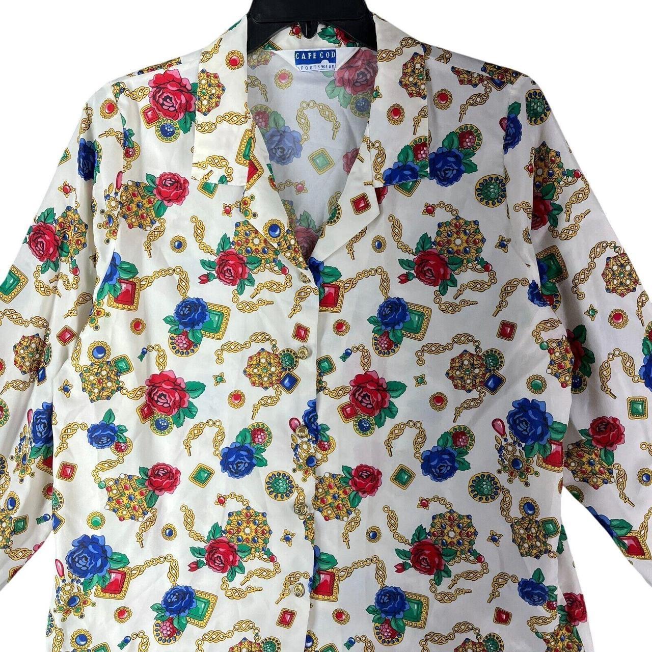 Source Unknown Women's Blouse - Multi - L – Cape … - image 1