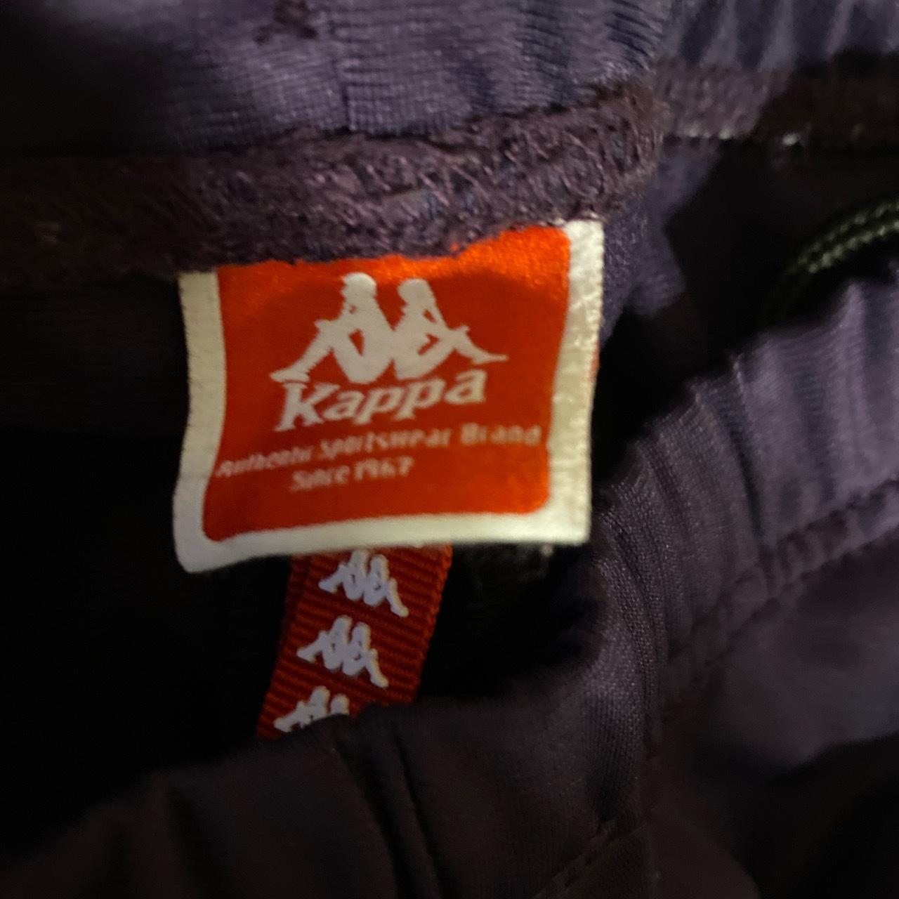 Purple KAPPA button down track pants kappa... Depop