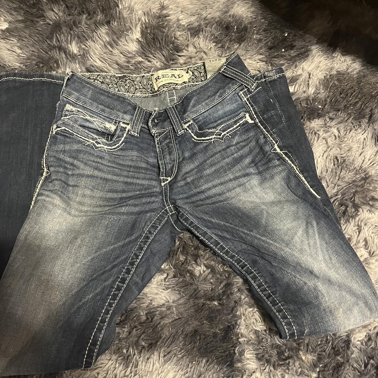 Ariat Jeans only been used a few times Size 27S - Depop