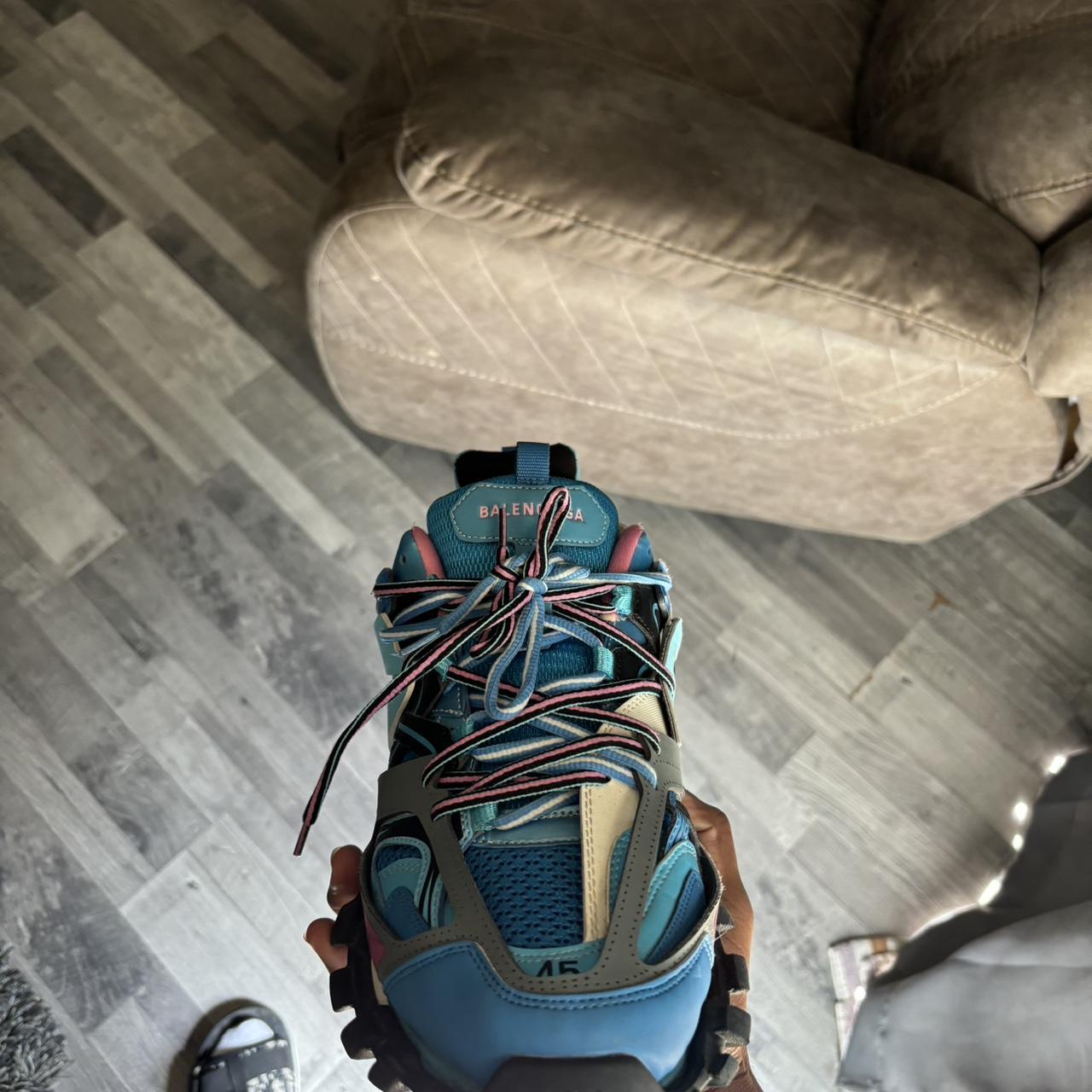 Balenciaga Track Blue And Pink BALENCIAGA TRACK SNEAKER Blue And Pink