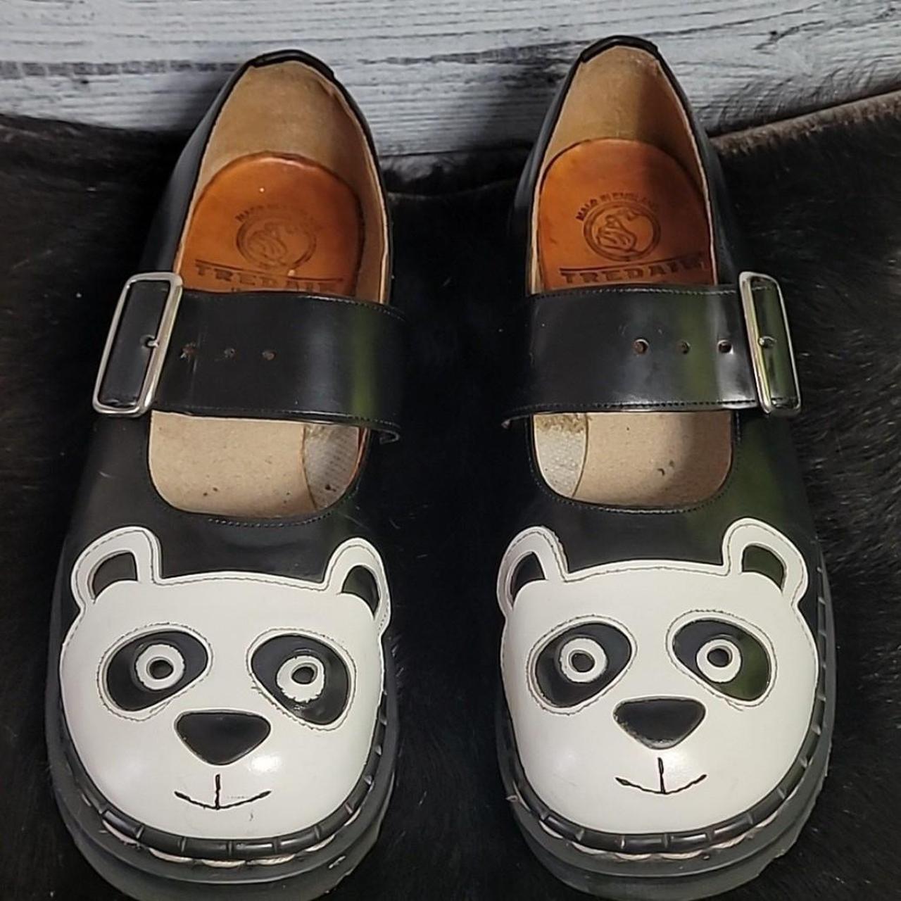 Rare HTF Panda Tredair/Dr. Martens Mary Jane... - Depop