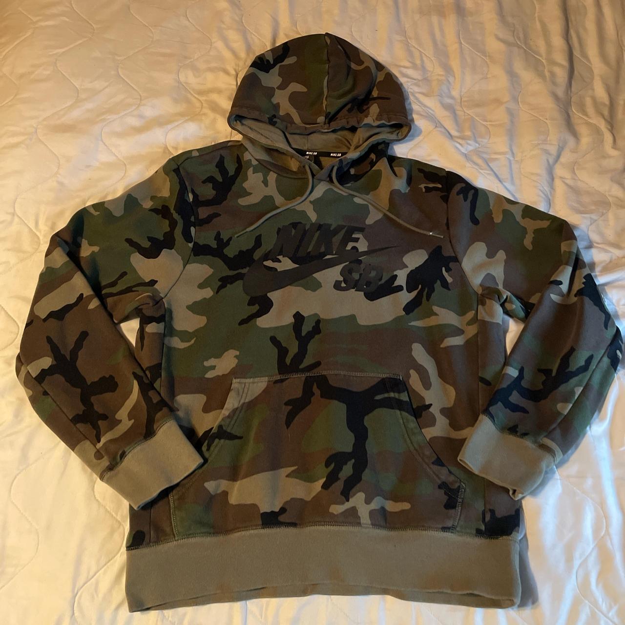 camo nike sb hoodie