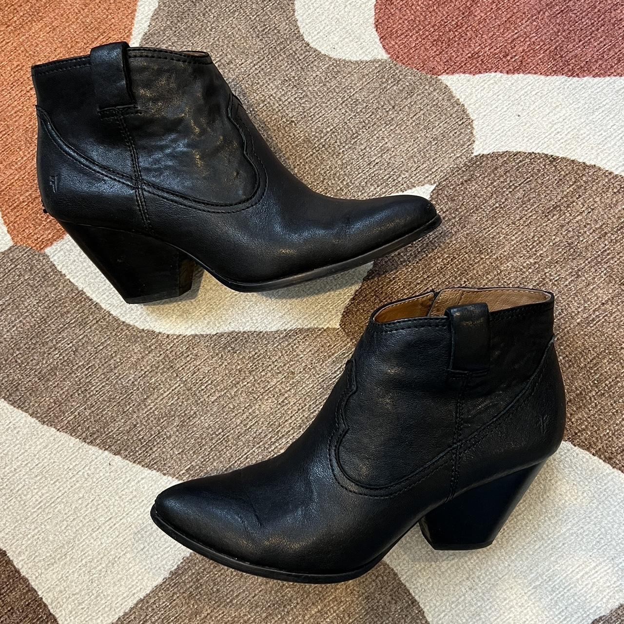 frye cowboy boots womens