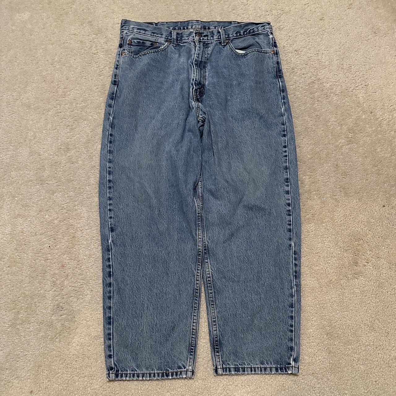 Levi 501 Baggy Jeans Perfect Condition (No... - Depop