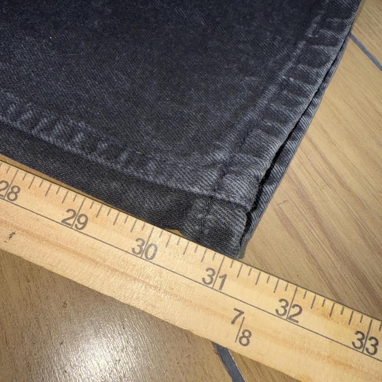 Levi's Men's Jeans - Black - 40" – Vintage Men's … - image 6