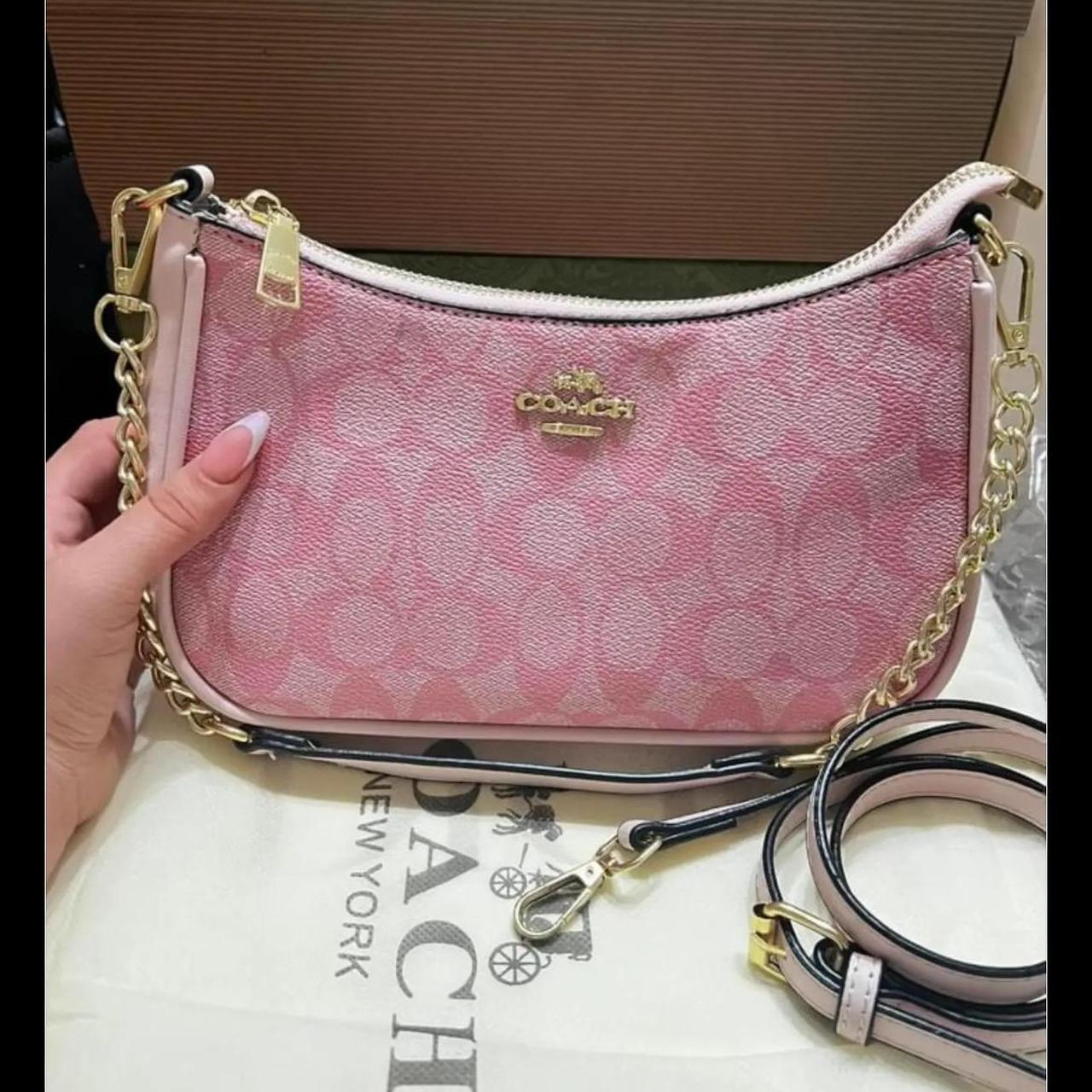 COACH pink purse 🩷New, Never Used 🩷 Elegant and... - Depop