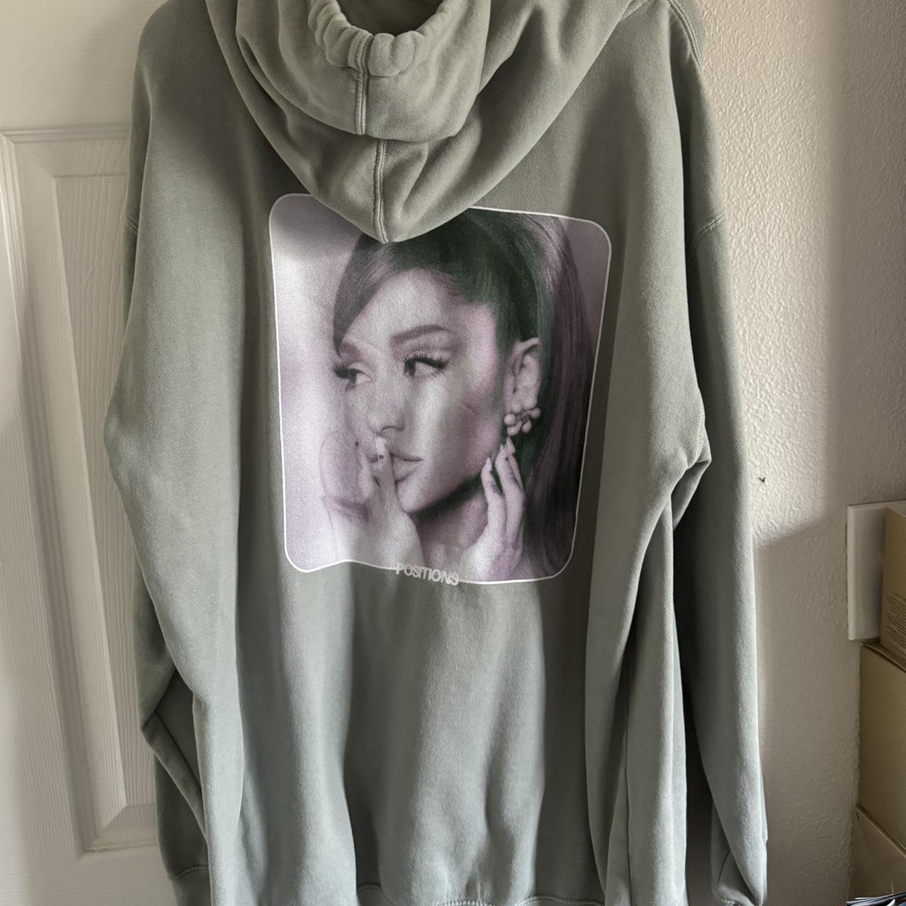 Ariana Grande Postions Album Hoodie Worn ONCE Depop