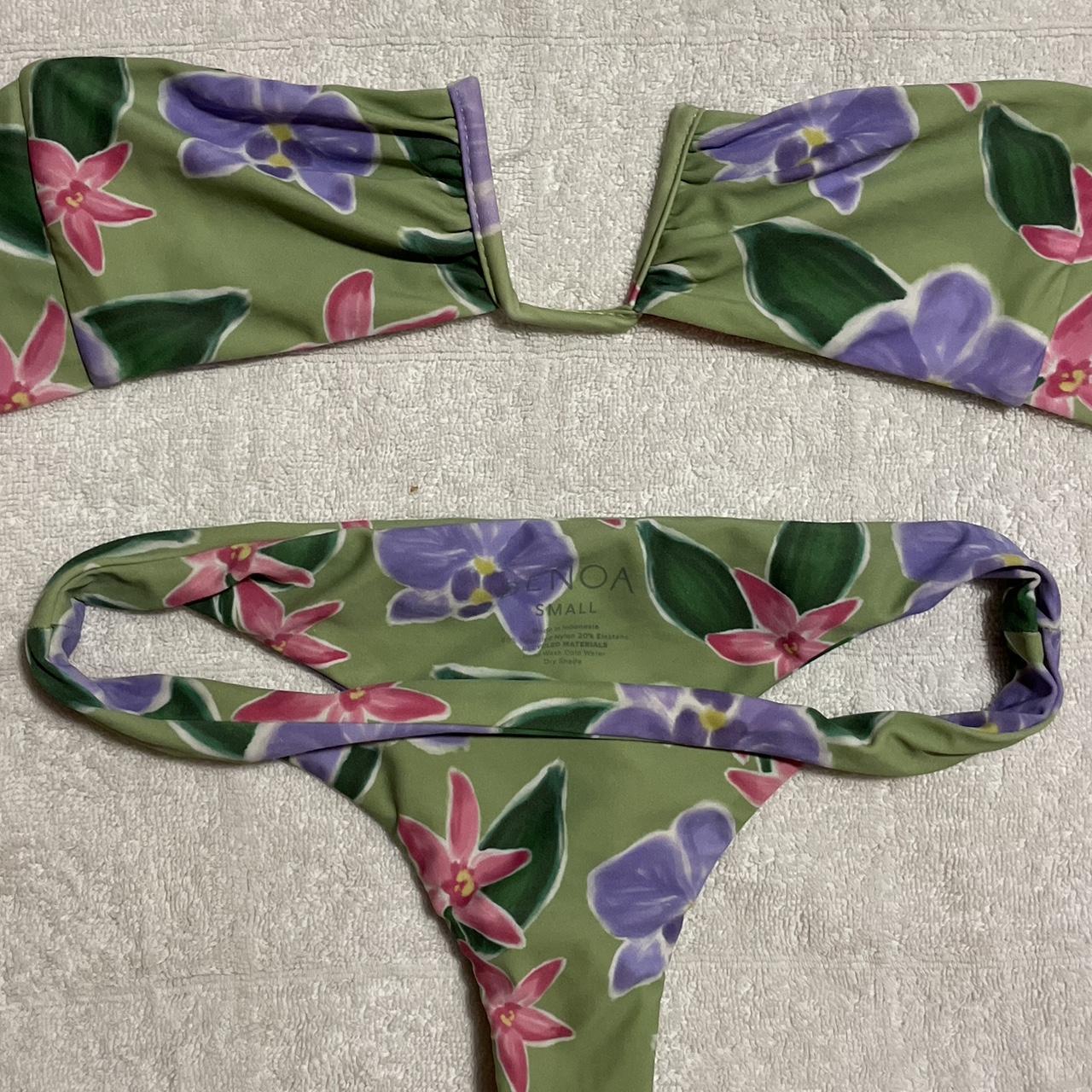 benoa swim garden isle set small queens and small... - Depop