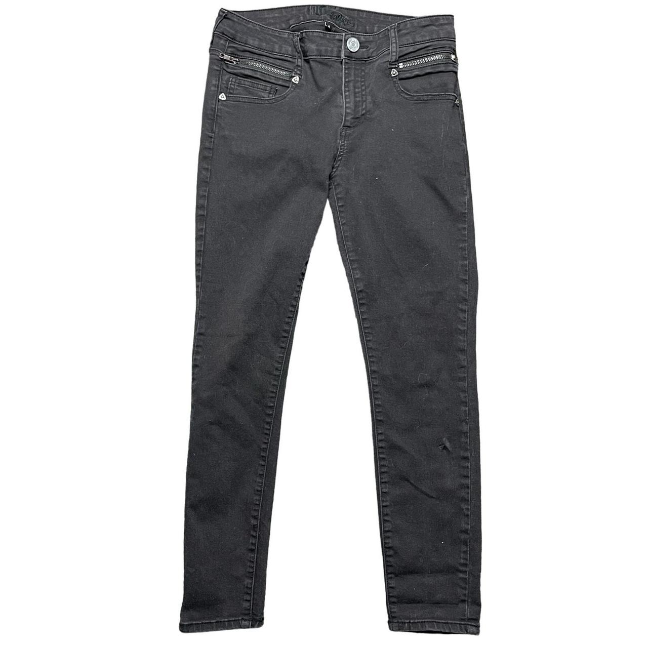 Kut from the kloth black hotsell gray jeans size 4