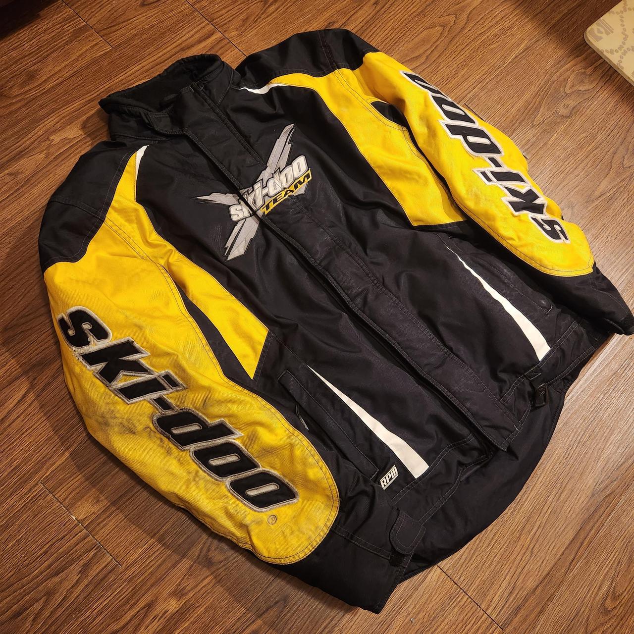 Y2K 2000s Ski-doo Snowmobile Jacket Utility Workwear | Depop